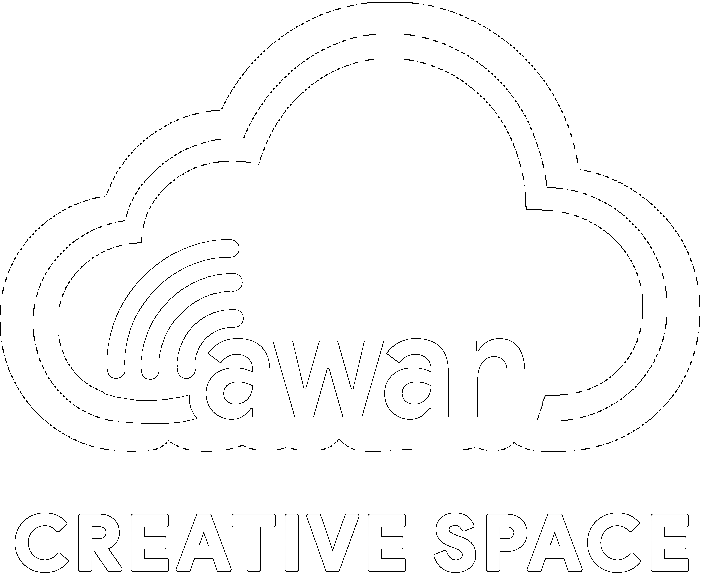 Logo Awan Creative Space
